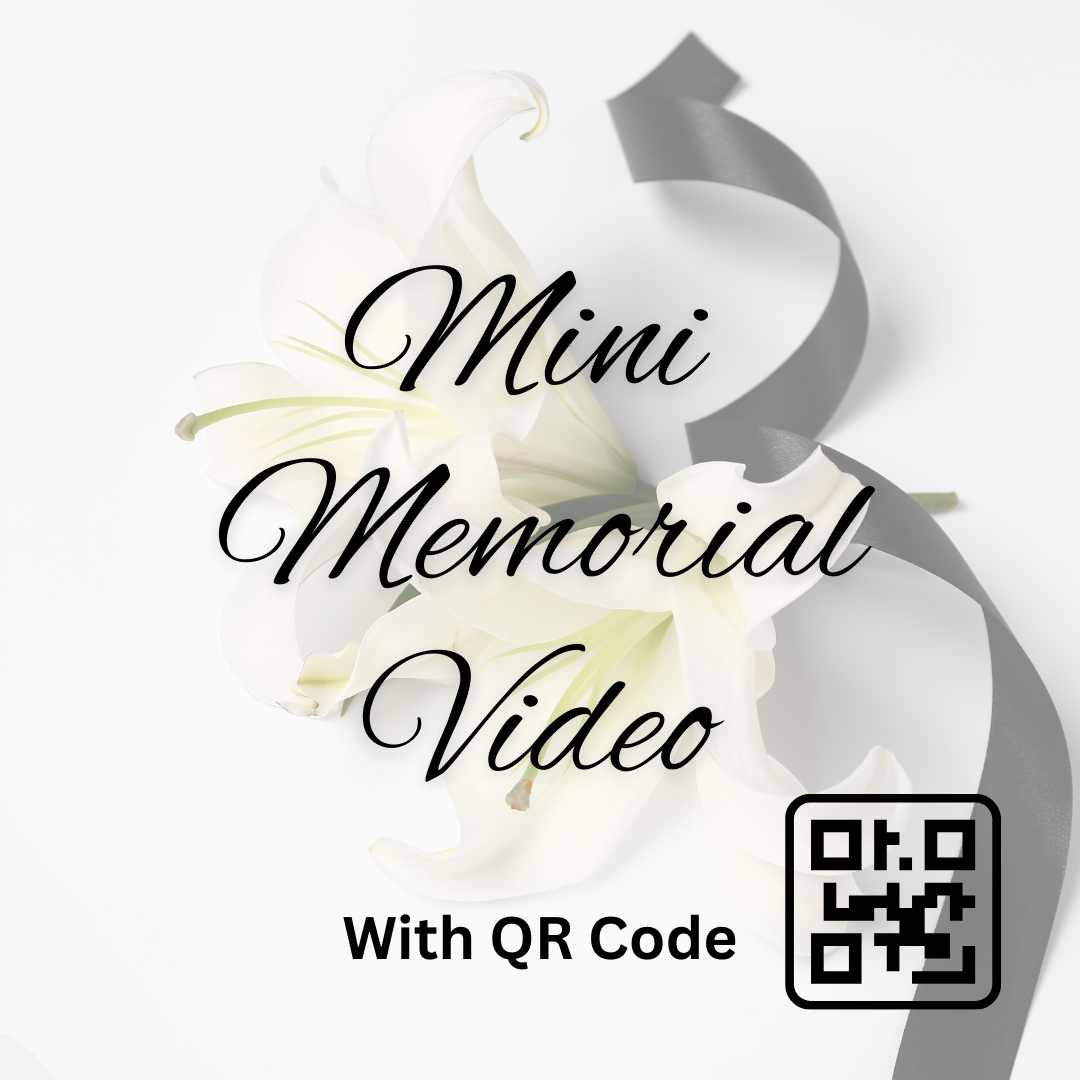 Mini Memorial Video + QR Code (60 Days Hosting)